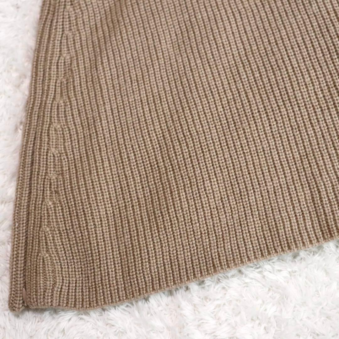 未使用級★GOOD GRIEF! Ribbed Knit Snood ベージュ