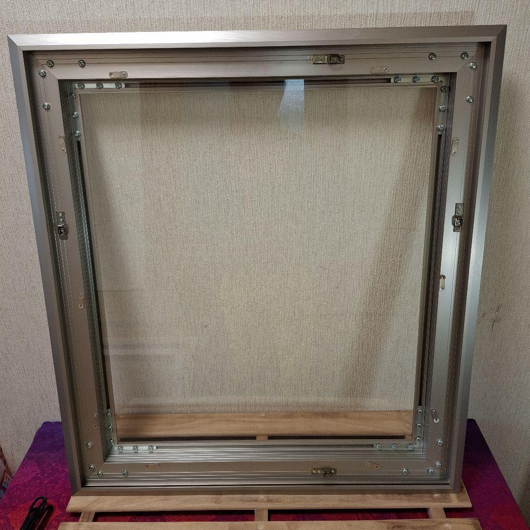 油絵額縁　アルミ額縁　額縁　F10 外寸　73.4×80.9　奥行き9.5