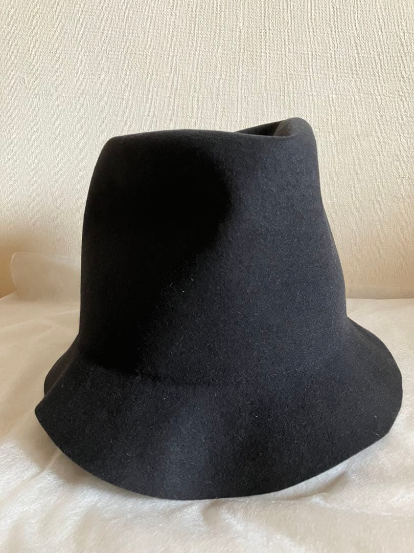 chisaki マウンテンフェルトハット ブラック