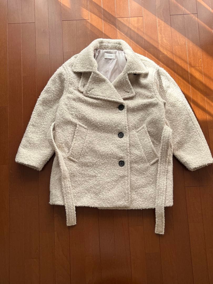 新年セール　OHOTORO コートミドル　2way Half Coat