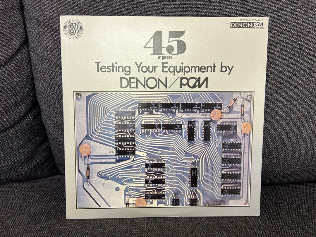 DENON OW-7401-NDオーディオチェック LPテストレコード　その他