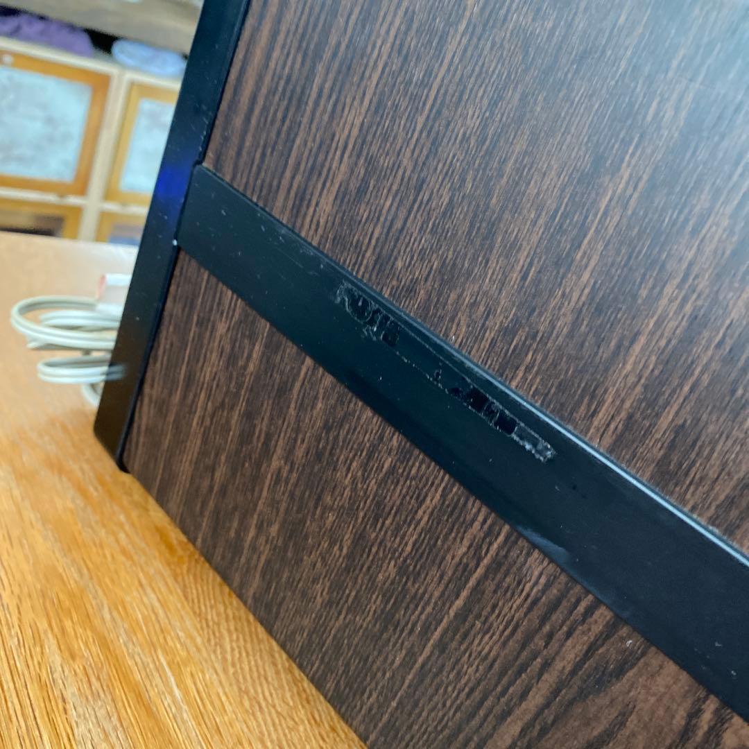 ホットタオルウォーマー　木目