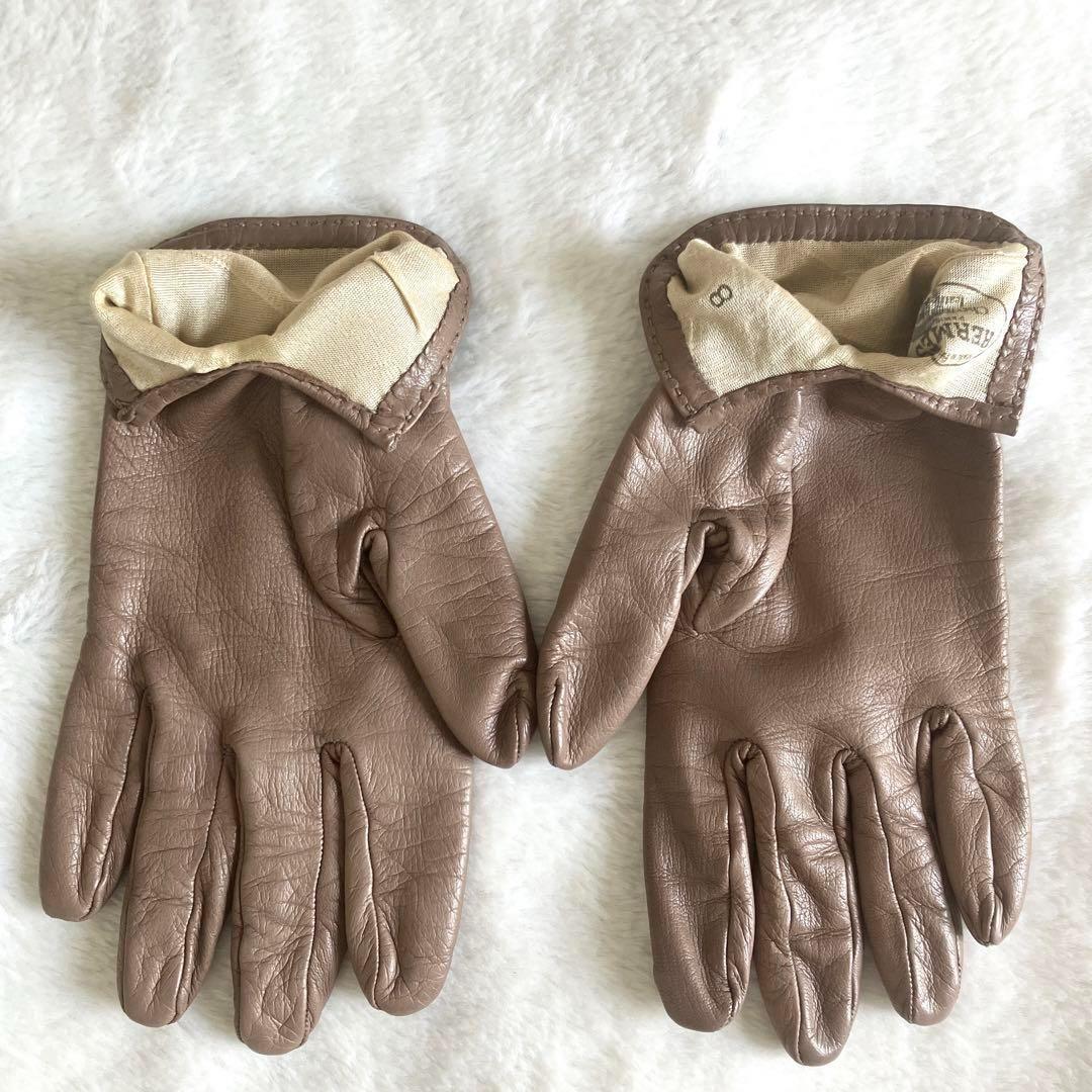 エルメス レザー ケリーカデナ シルバーチャーム グローブ 8 エトゥープ