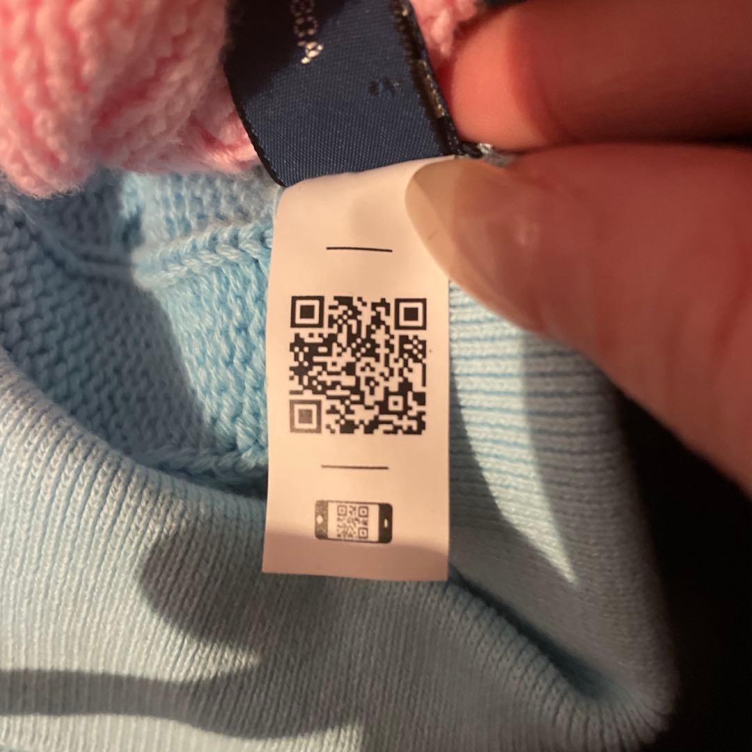 k*3様 【レア】Polo by RL ケーブルコットンロングスリーブポロシャツ