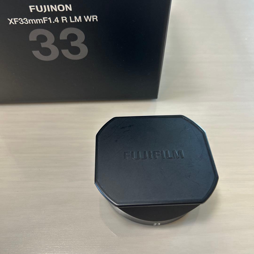 【純正角型フード付】FUJINON XF33mmF1.4 R LM WR レンズ