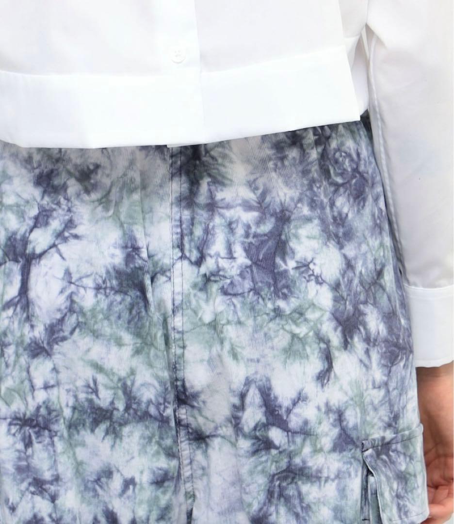 bacca タイダイカーゴパンツ