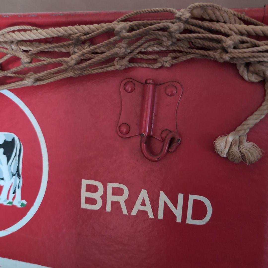 【レトロ】牛乳石鹸　ボテ箱