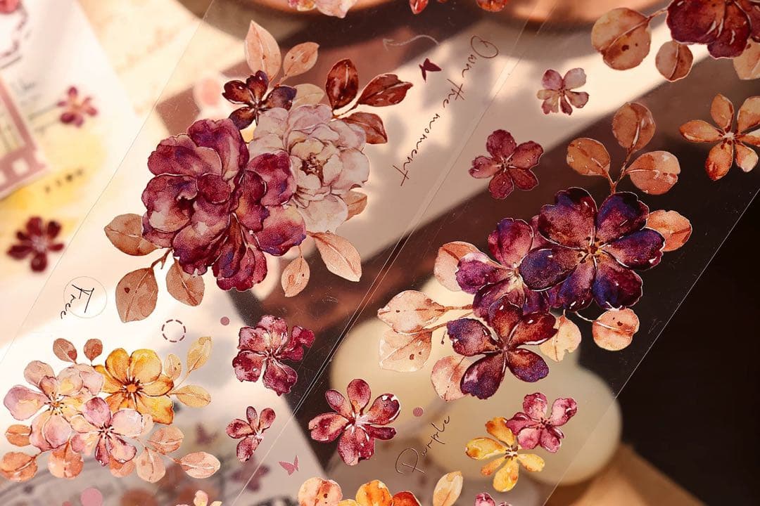 小白家文創《似錦》海外マスキングテープ　マステ 【2520】