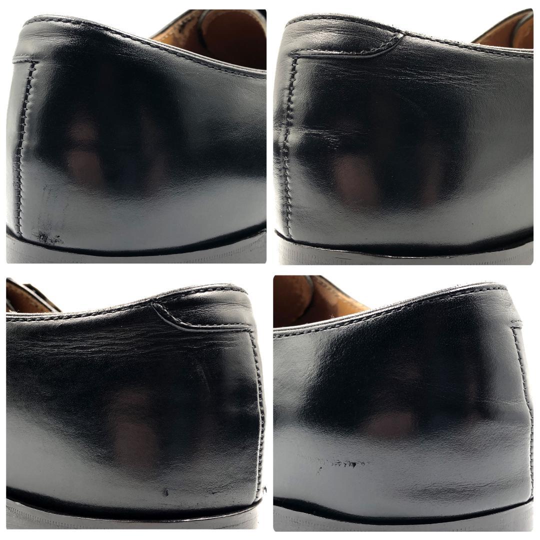 SHETLANDFOX シェットランドフォックス 8 モンクストラップ 黒