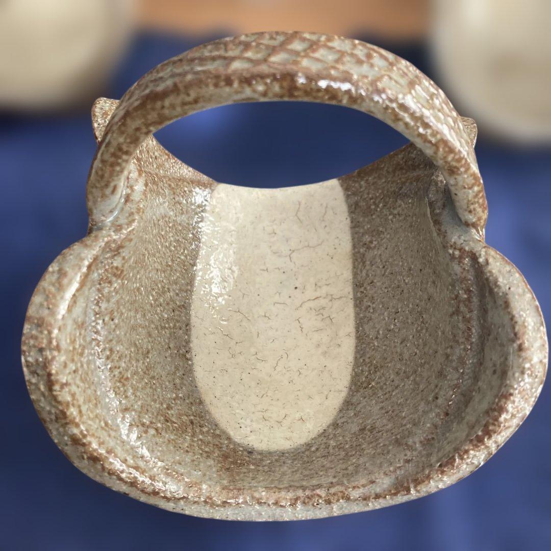 京焼　ルック・デ・ブック　バスケット　鉢　五客