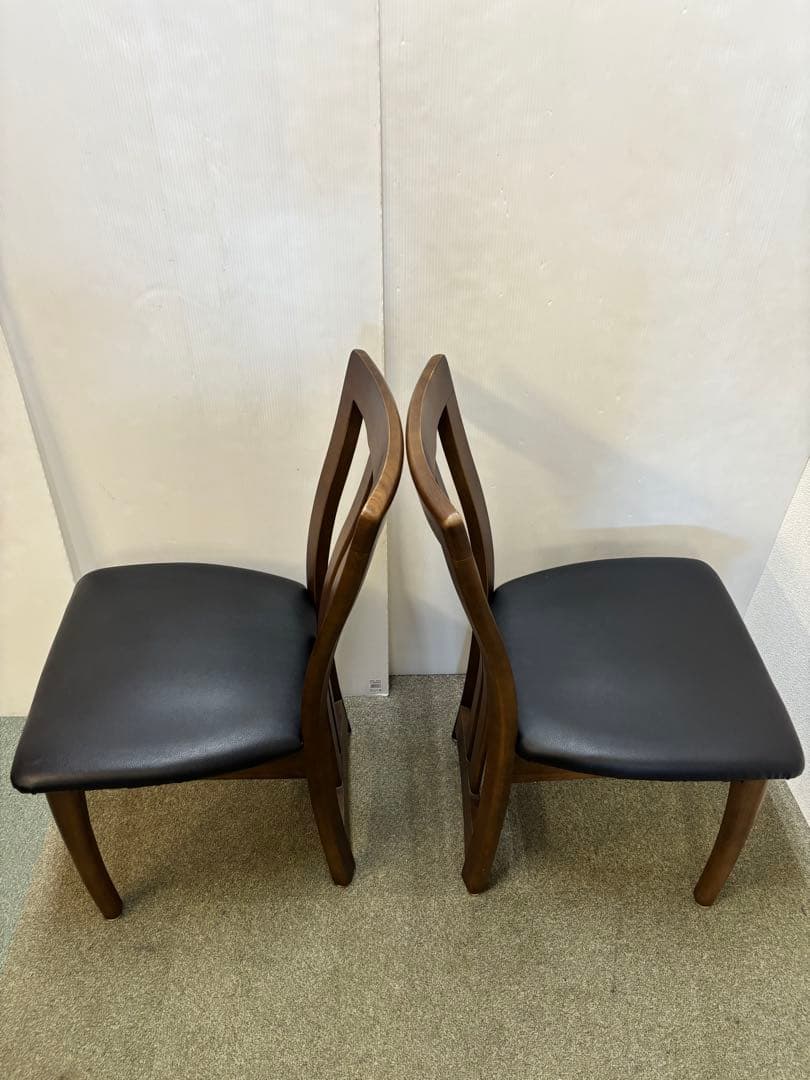 ② ダイニングチェア　２脚セット