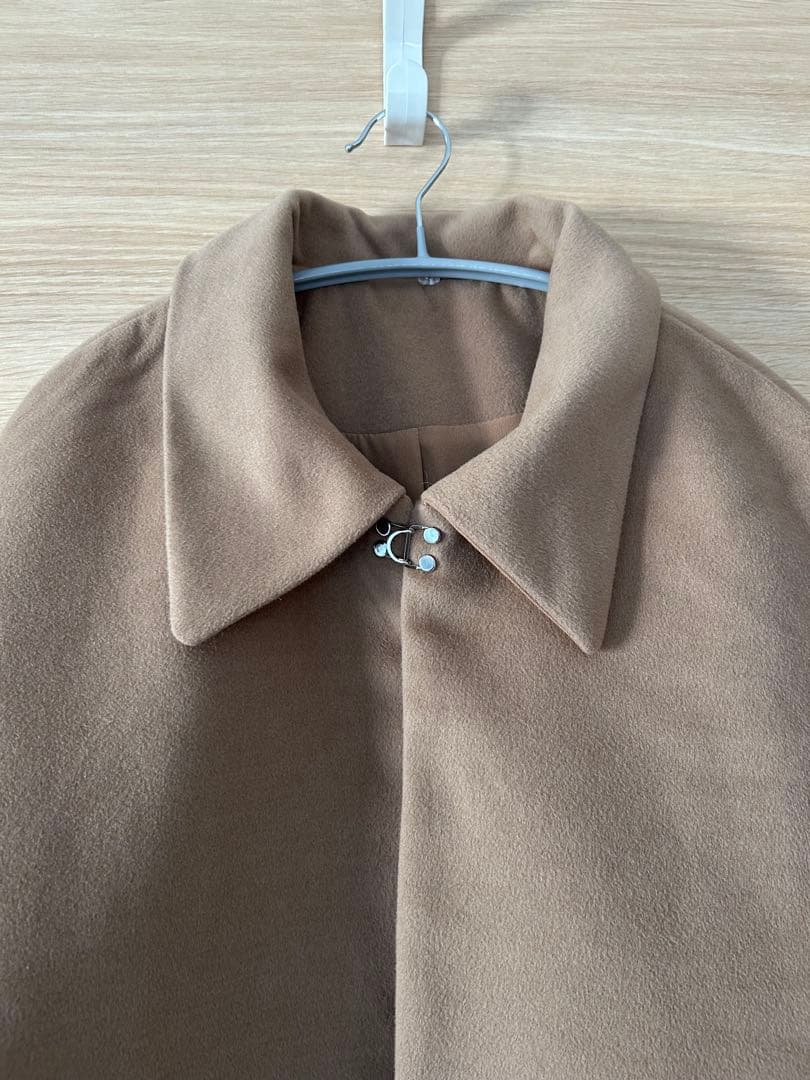 バースデーバッシュ 襟付き ケープ コート ポンチョ ファー 2WAY マント