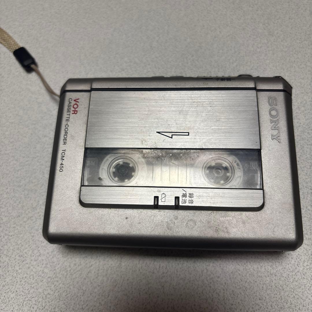 ソニー　カセットプレーヤーtcm450