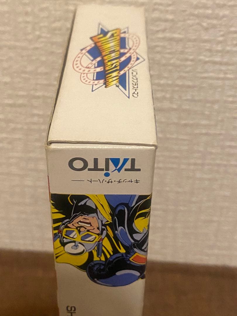 ソニックブラストマン (スーパーファミコンソフト)箱・説明書有り