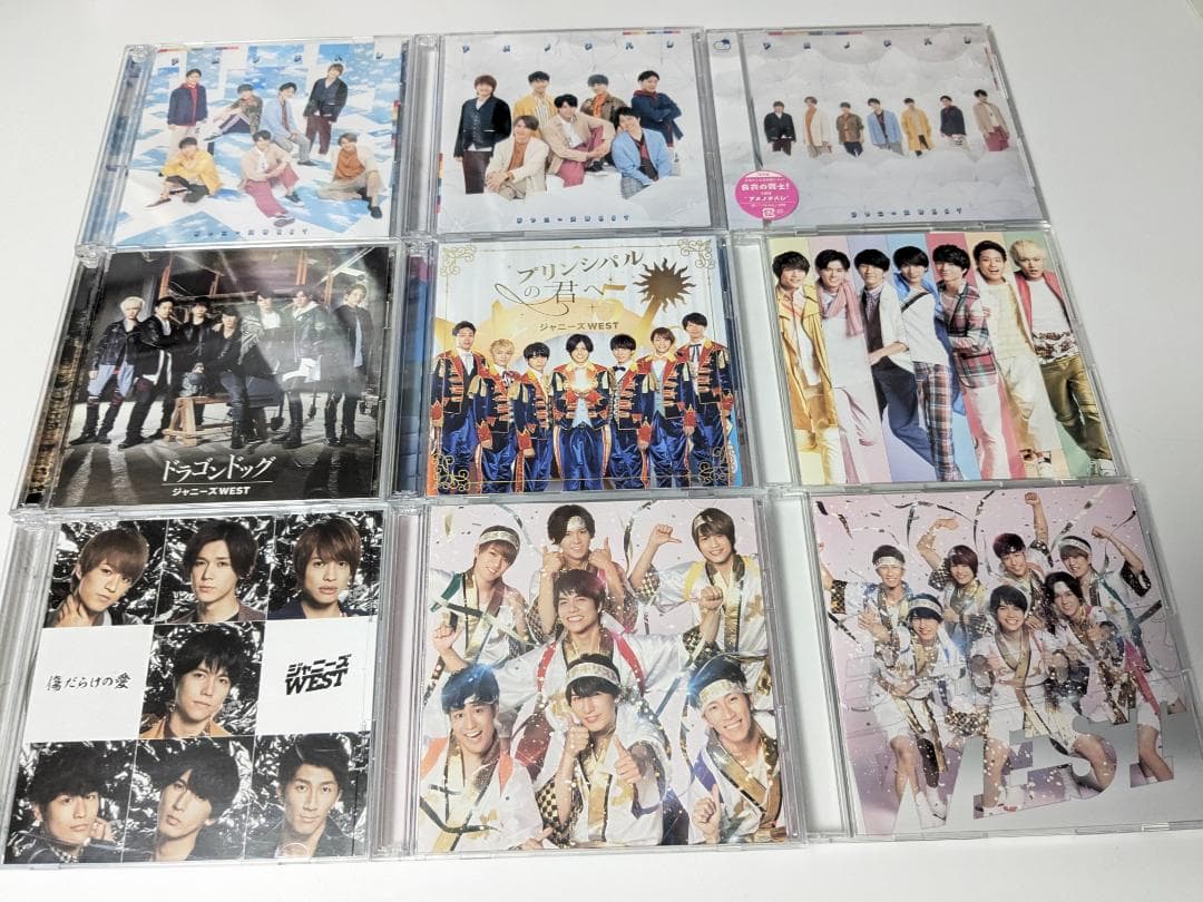 WEST. シングルCD、アルバム 94本セット　まとめ売り