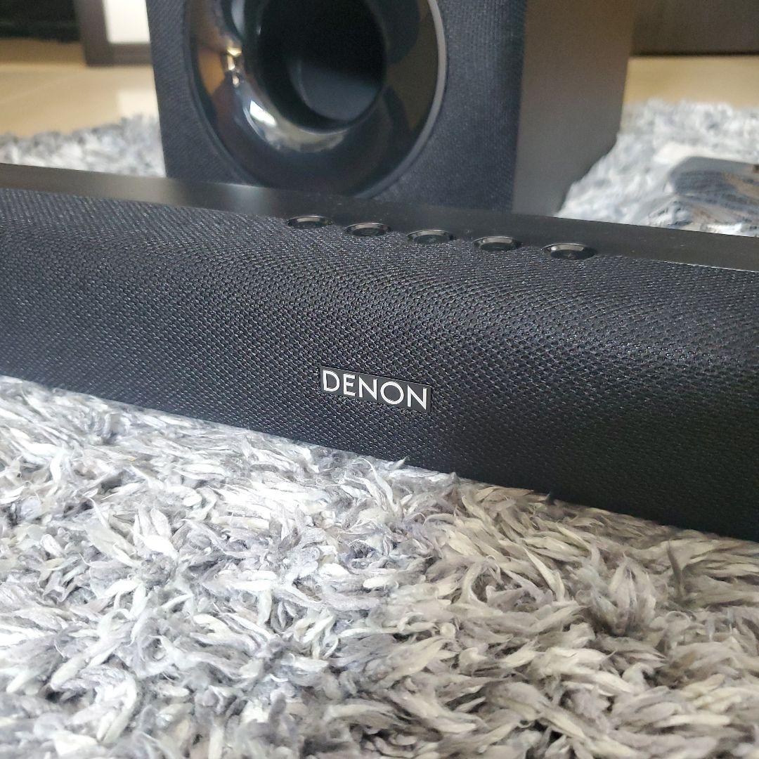 美品 DENON サウンドバー ワイヤレスサブウーファー DHT-S316K