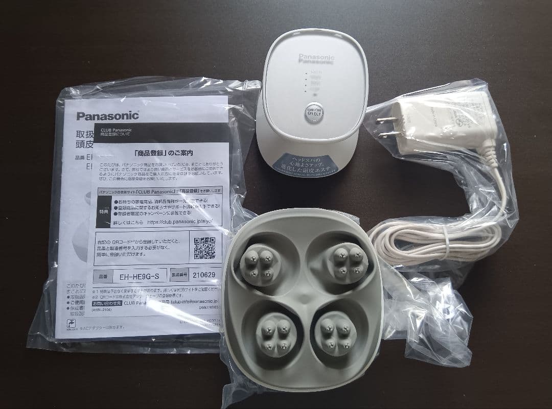 Panasonic EH-HE9G-S SILVER　頭皮エステ