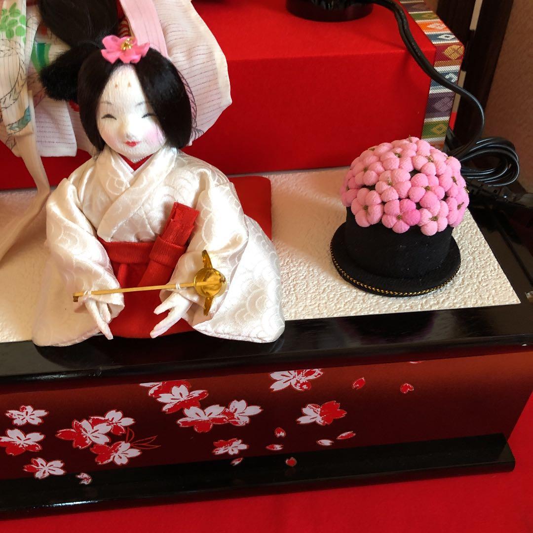 手作り　お雛様　五人飾り