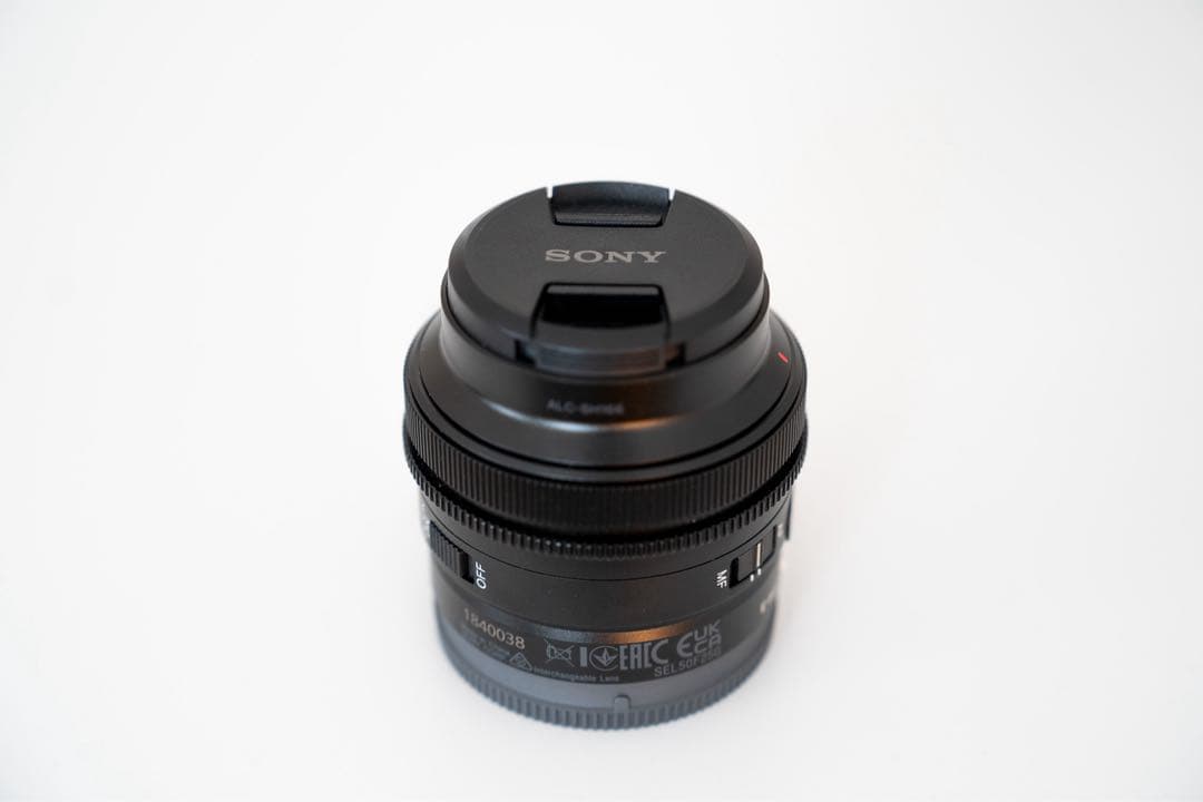 美品☆ ほぼ未使用 レンズ SONY FE 50 F2.5G SEL50F25G