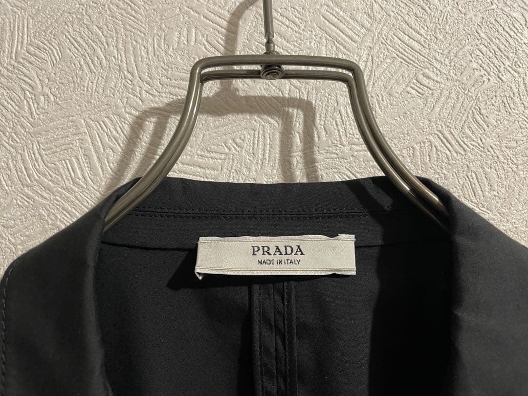イタリア製 PRADA リボン テーラード ジャケット / プラダ