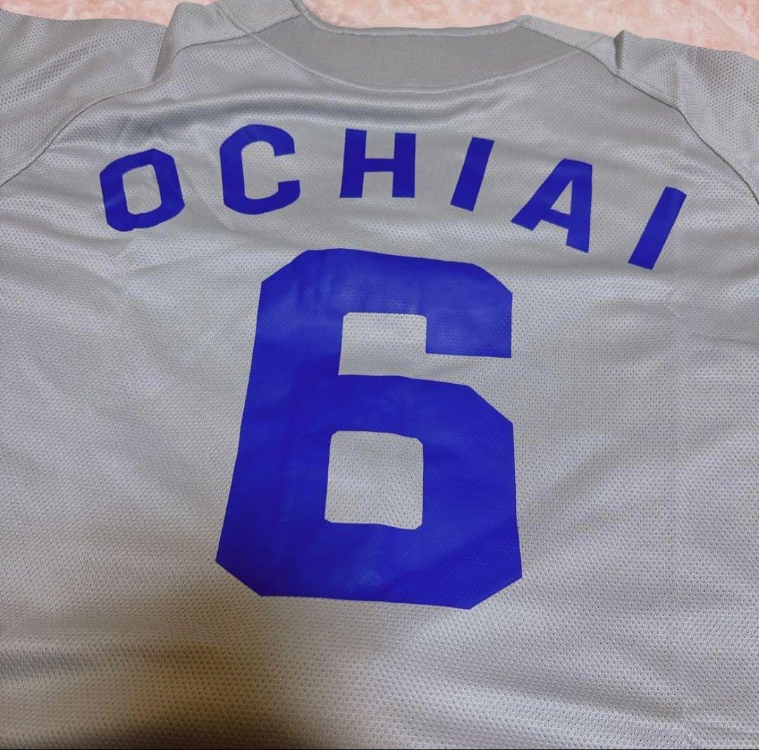 中日ドラゴンズ⭐️ユニフォーム ⭐️落合博満 6番 ⭐️グレー ⭐️ミズノ⭐️Oサイズ