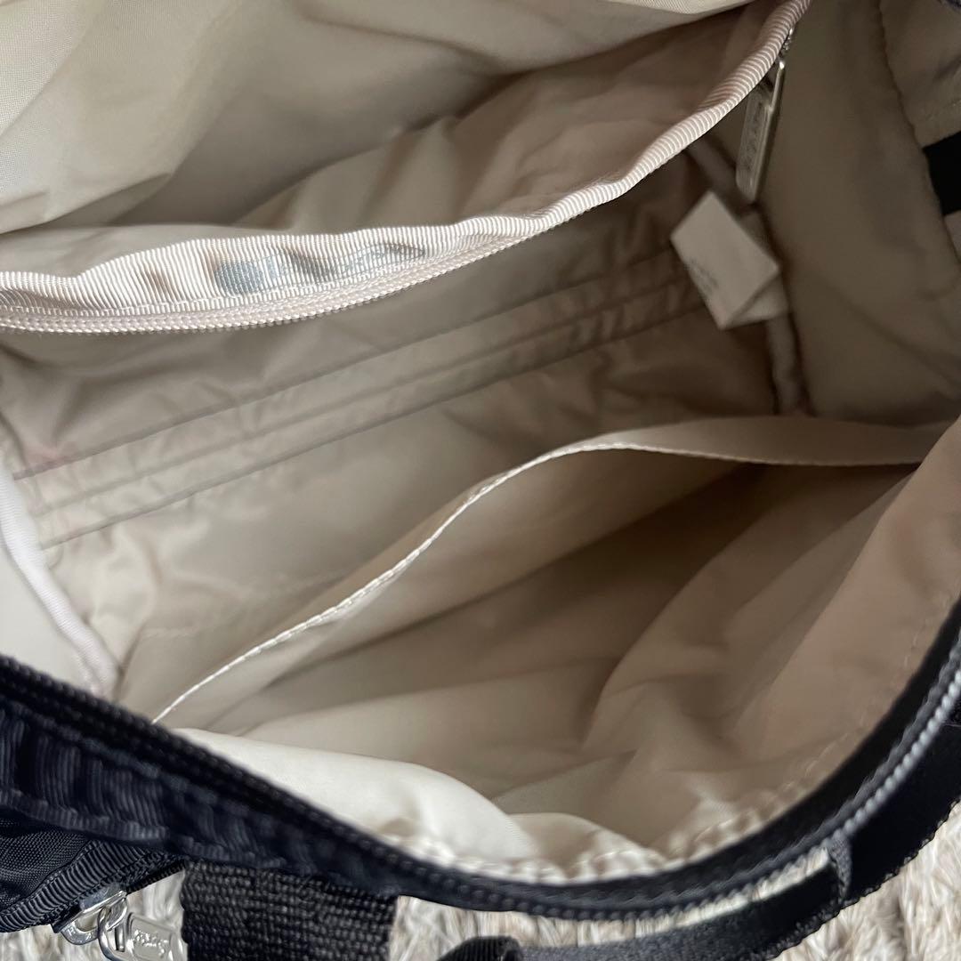 美品 LESPORTSAC EVERYDAY SM SATCHEL BLACK