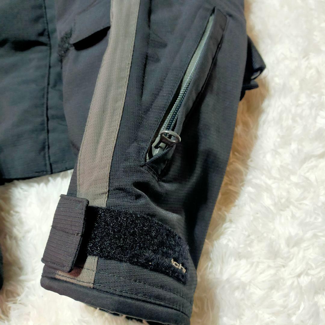 RSタイチ ドライマスター L RS TAICHI ジャケット 上下セット　黒灰