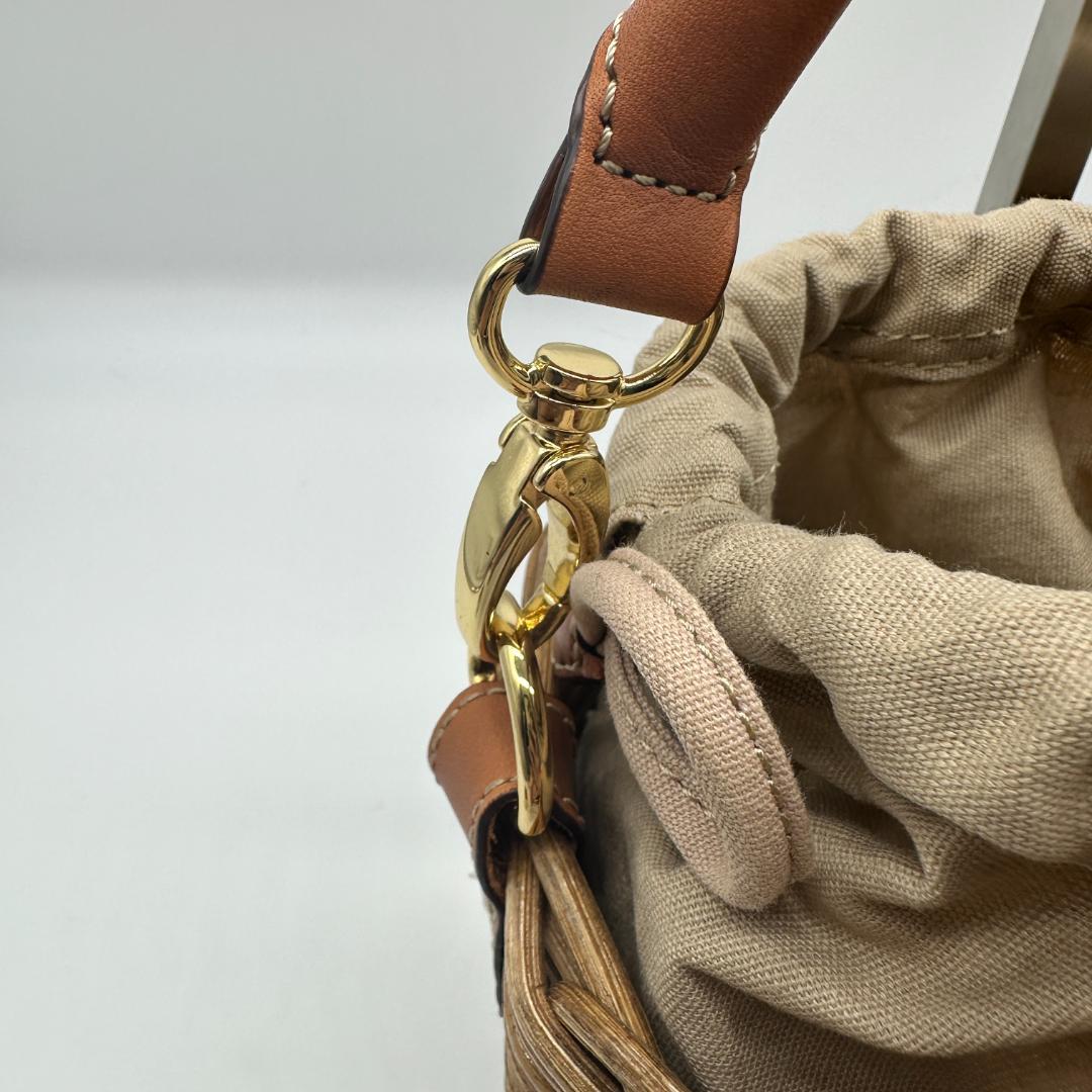 【極美品】 ATAO BREEZE ブリーゼ 2WAY ナチュラル カゴバッグ