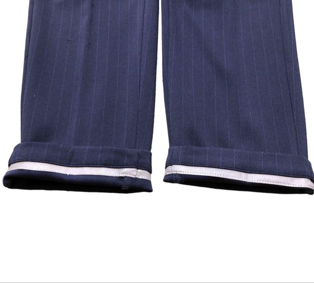 超貴重 adidas セットアップスーツ　ストライプ　オリジナルモデル ネイビー