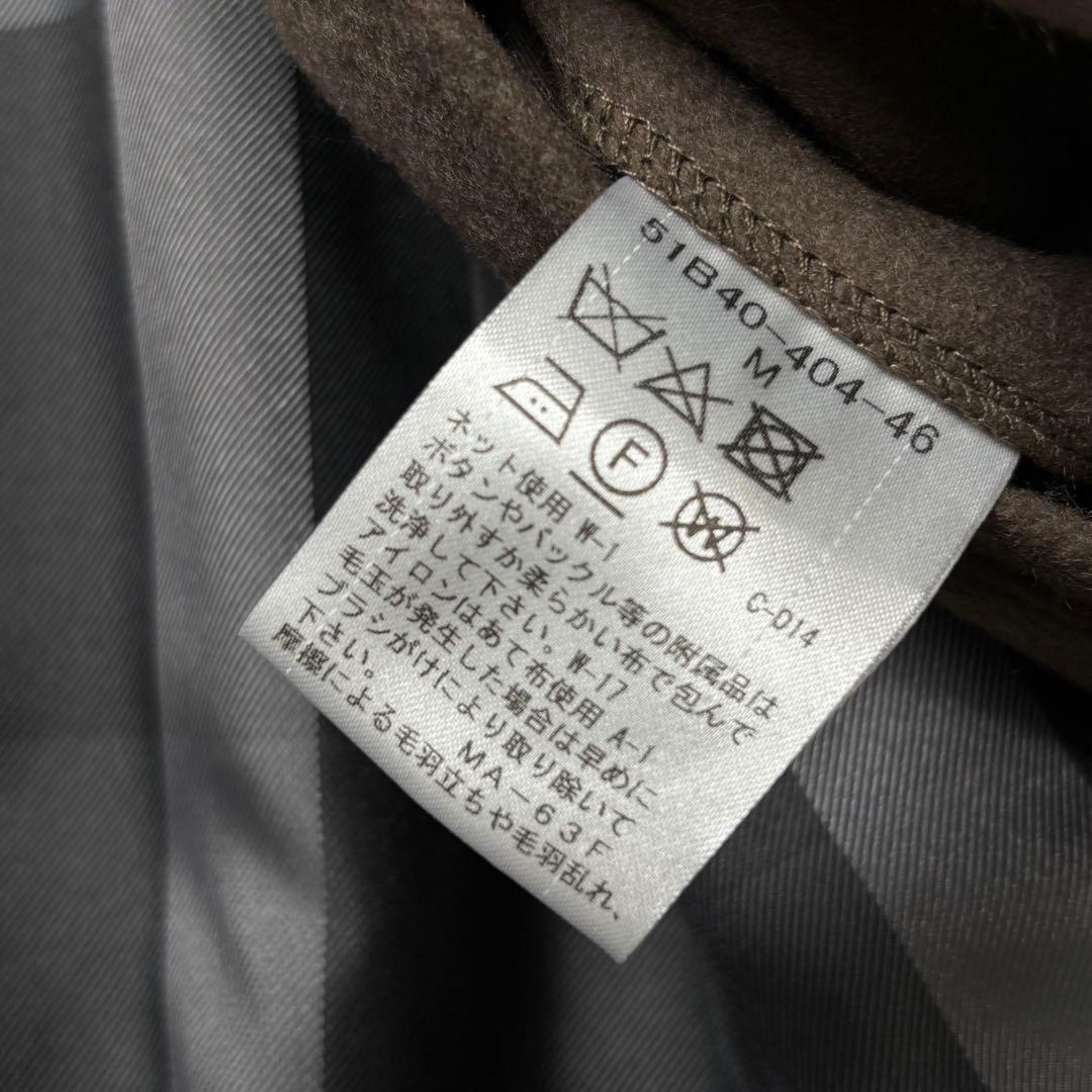 美品 ブラックレーベルクレストブリッジ フーデッドコート CBチェック