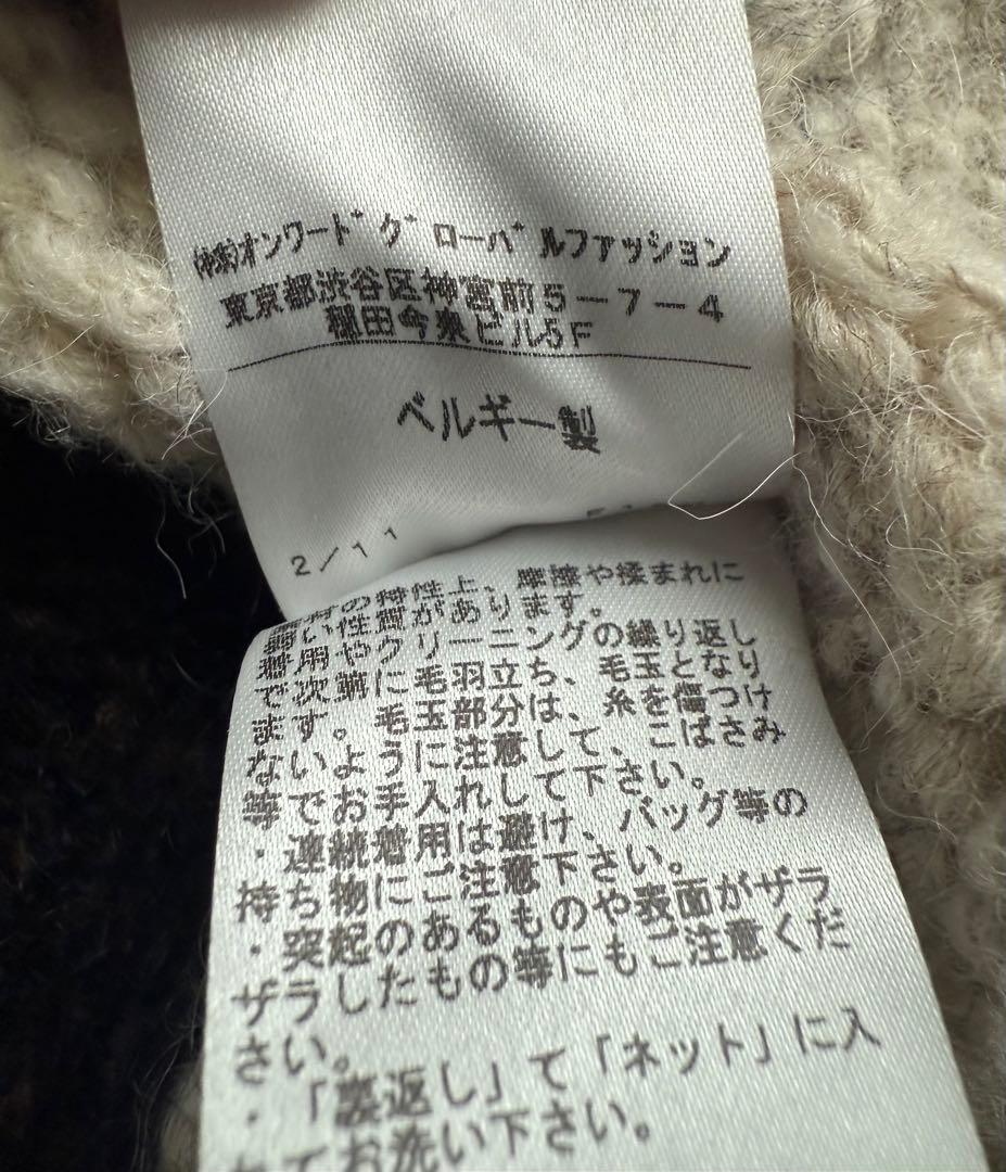 ✳️一点ものDriesVanNoten 18AWユニセックスニット正規品❤️送料無料