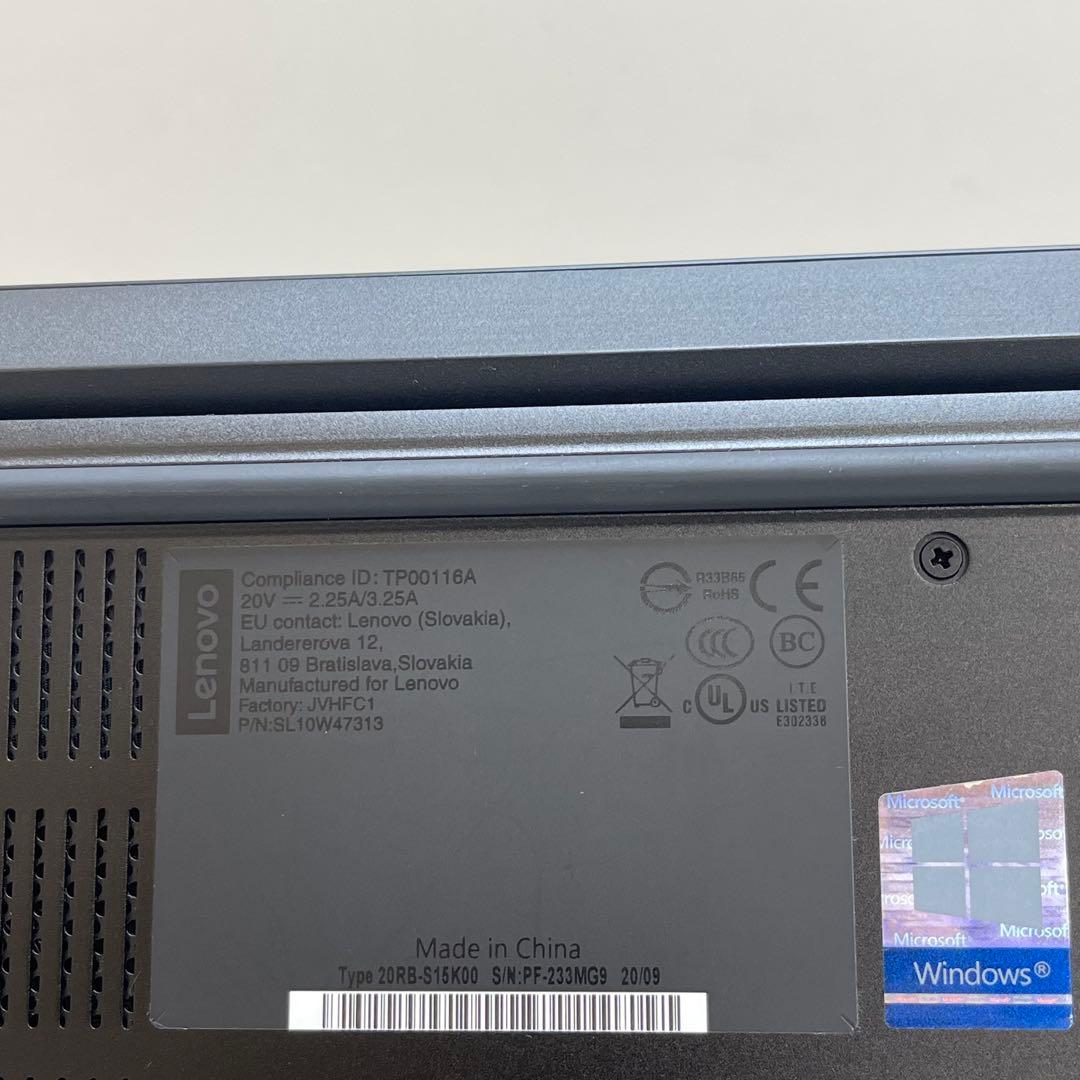 #373 レノボ ThinkPad E14 Gen1 i5-10210U 8GB