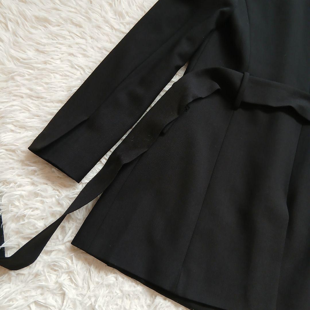 【未使用級】【Theory】22AW Saxony ベルト付きラップジャケット