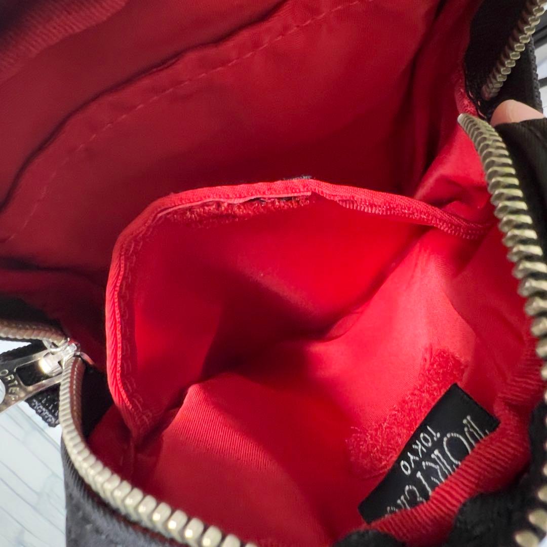 【美品・限定】ポーター ils エルファイン ミニショルダーバッグ 黒 ポーチ