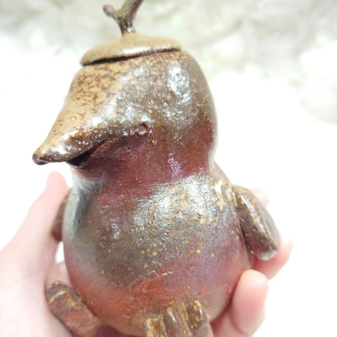 【2538】200.ぺんぎん　　…備前焼