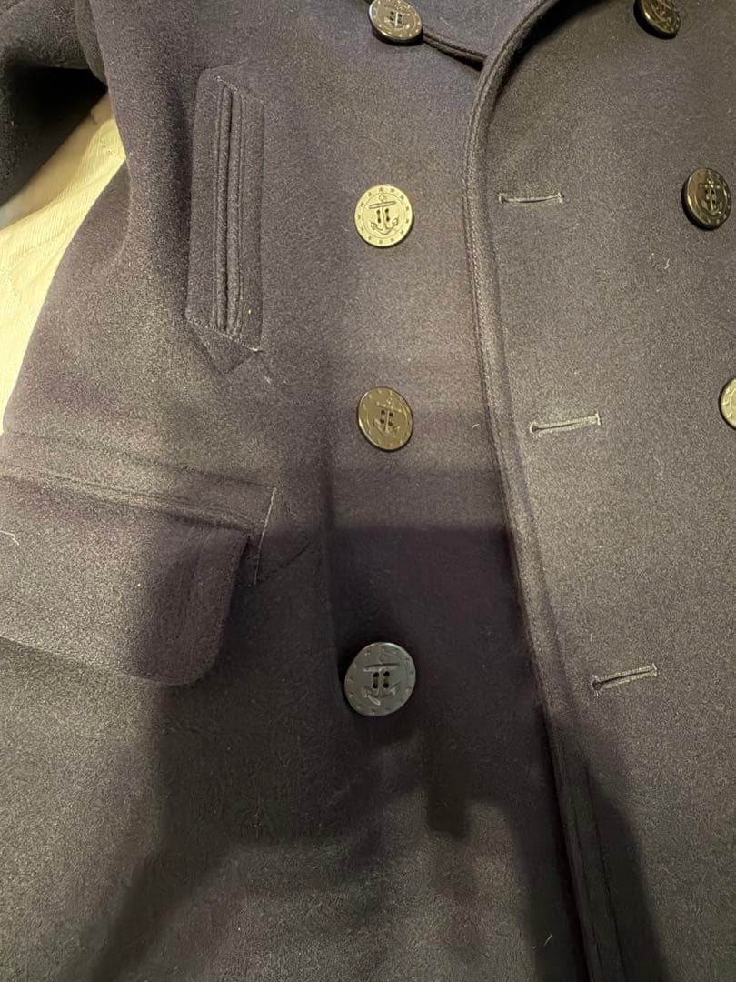 SCHOTT(ショット) ネイビー ピーコート XL