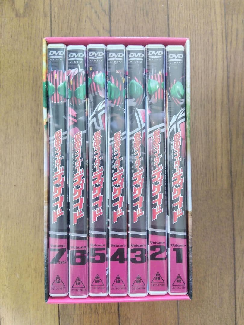 ⭕️格安⭕️仮面ライダーディケイド DVD BOX 全7巻 非レンタル 現品限り