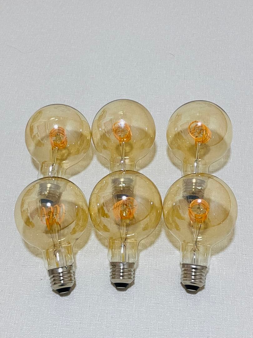 エジソンバルブ LED スマート電球 E26 DST-E26GGSP 6個セット