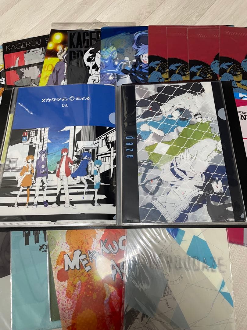 カゲロウデイズ カゲロウプロジェクト クリアファイルセット まとめ売り