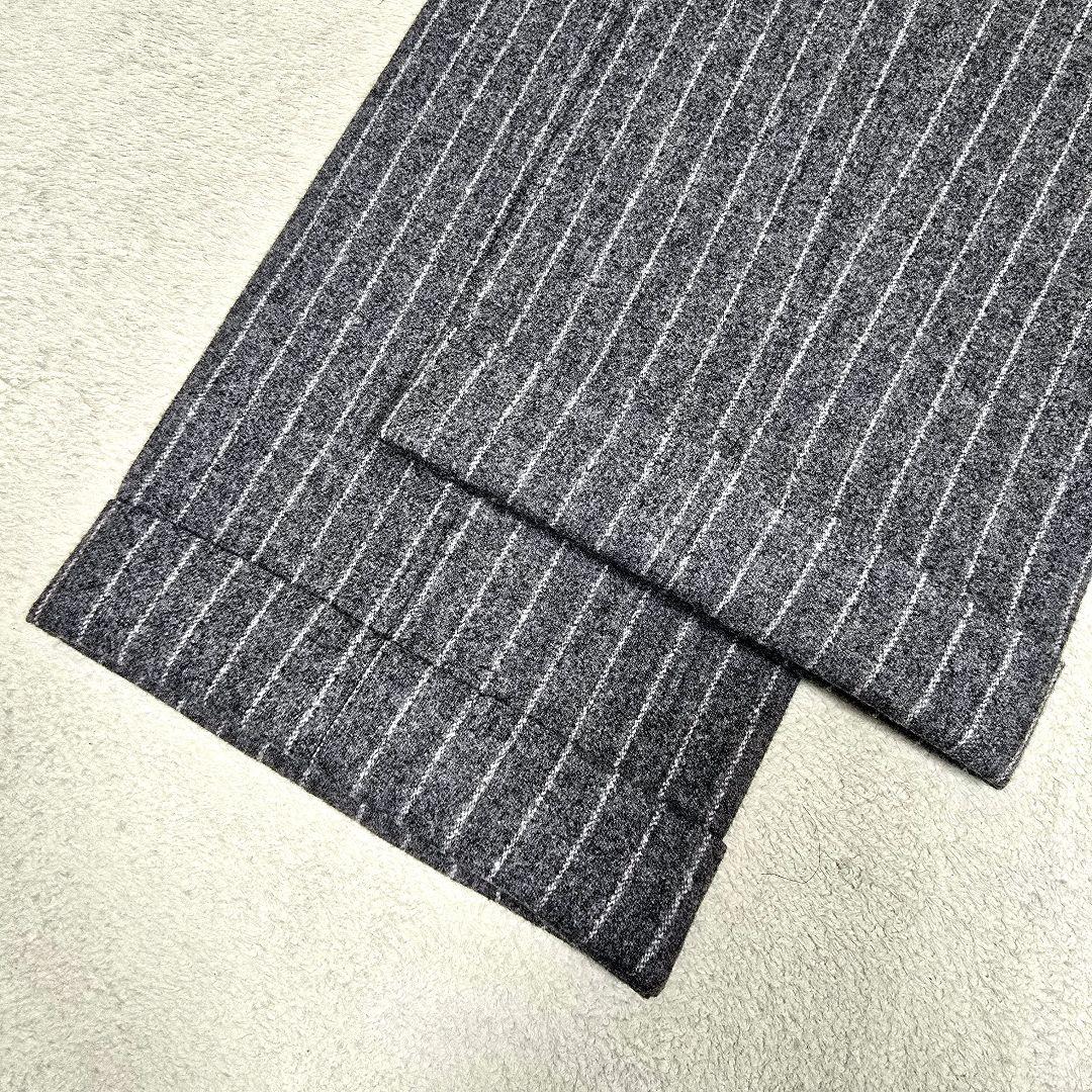 極美品 ダンカン カノニコ 3ピース スーツセットアップ ストライプ グレー M