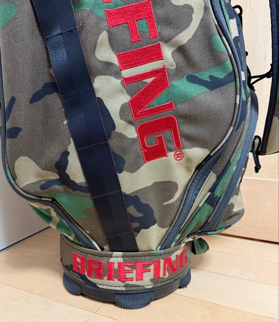 美品★ブリーフィング★キャディバッグ★ゴルフ★BRIEFING★ゴルフバッグ