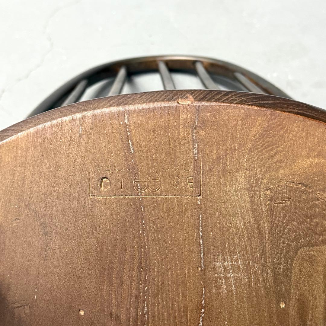 ERCOL(アーコール) / クエーカーチェア ダークコロニアル (6)