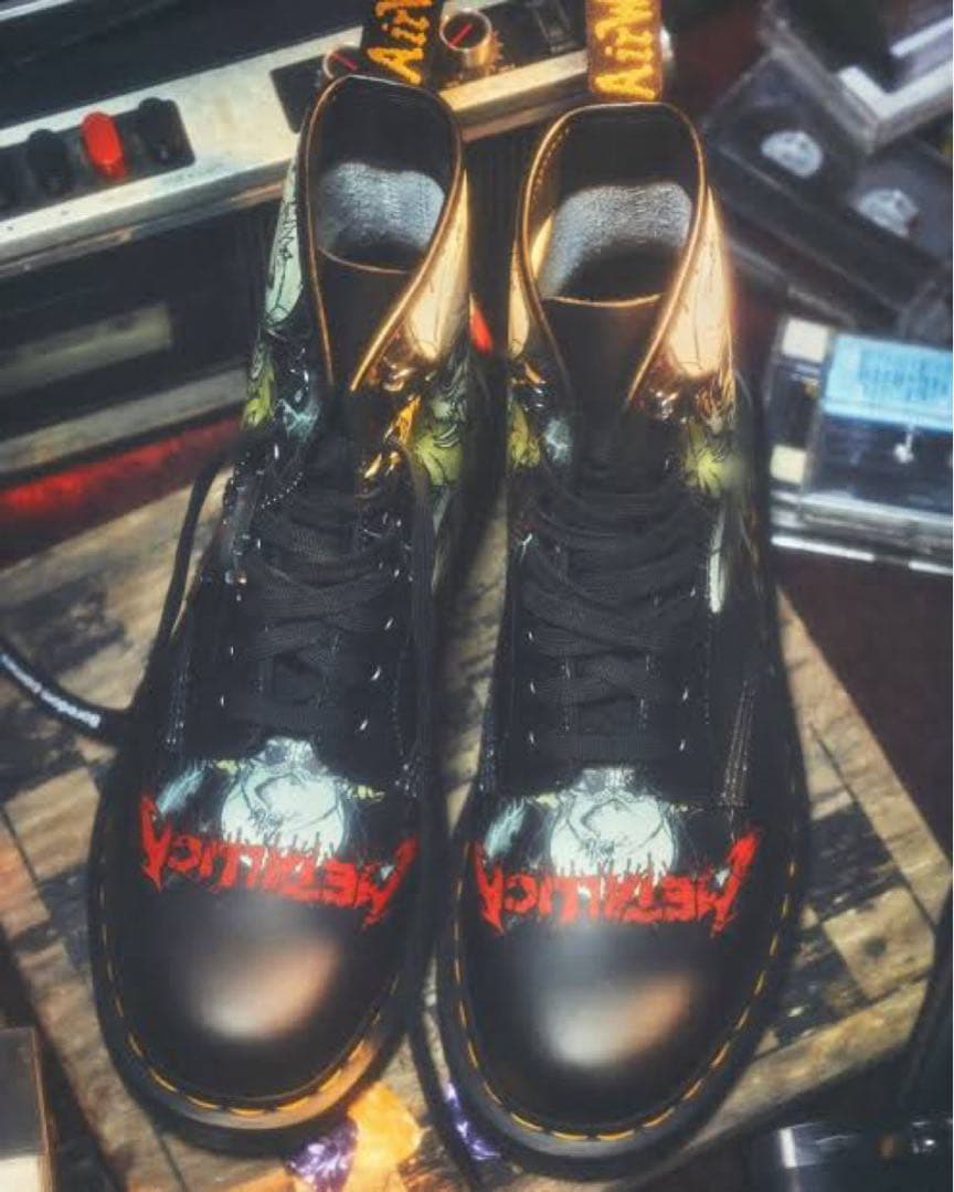 Dr.Martens 1460 llica Skull UK6 8ホール