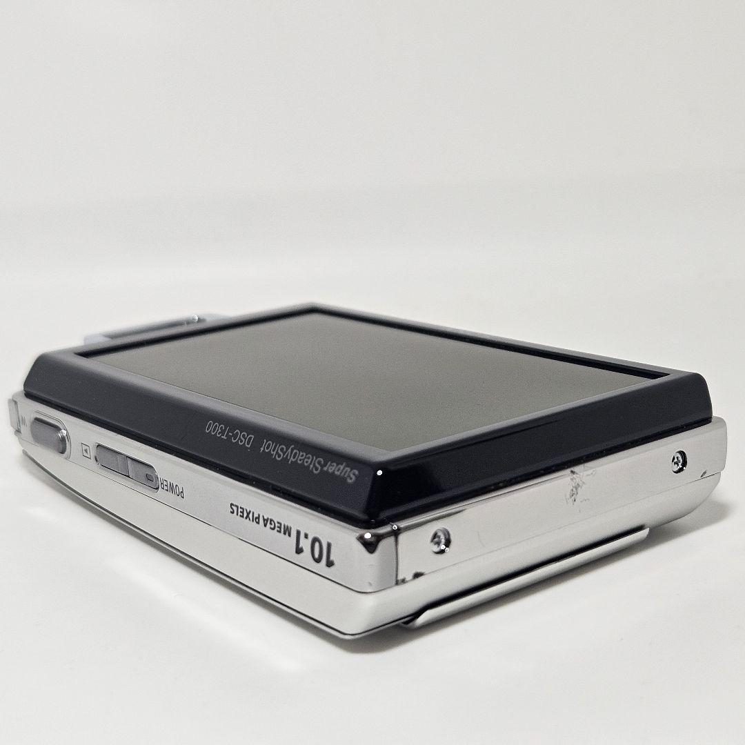 美品 付属品多数 SONY Cyber-shot DSC-T300 シルバー 箱