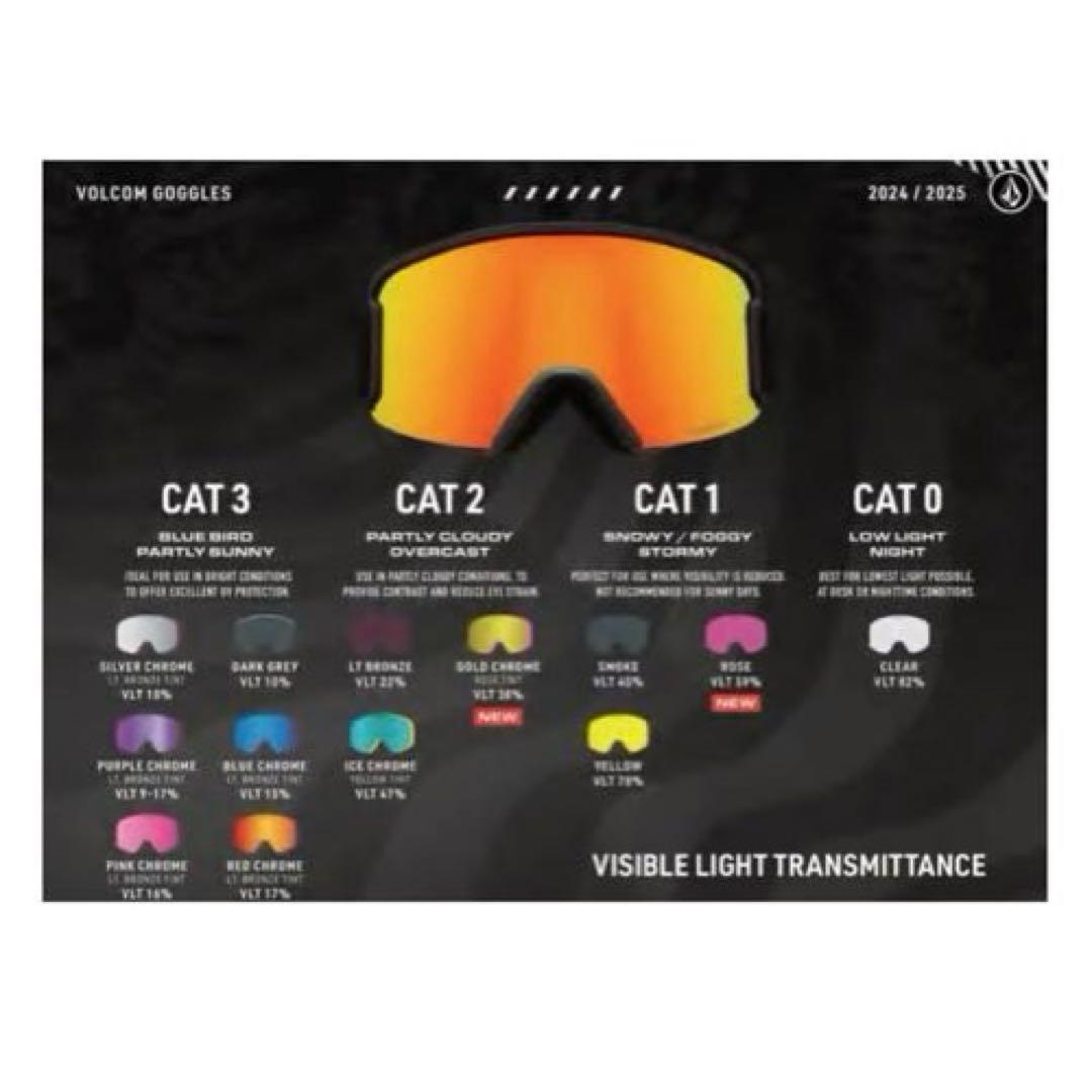 【新品未使用】VOLCOM GOGGLE ボルコム ゴーグル スノーボード