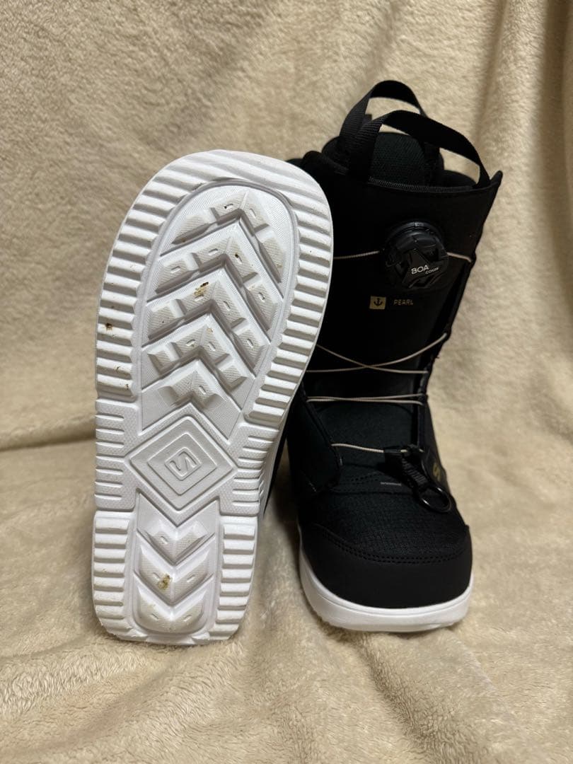 SALOMON PEARL BOA ブラックスノーボードブーツ