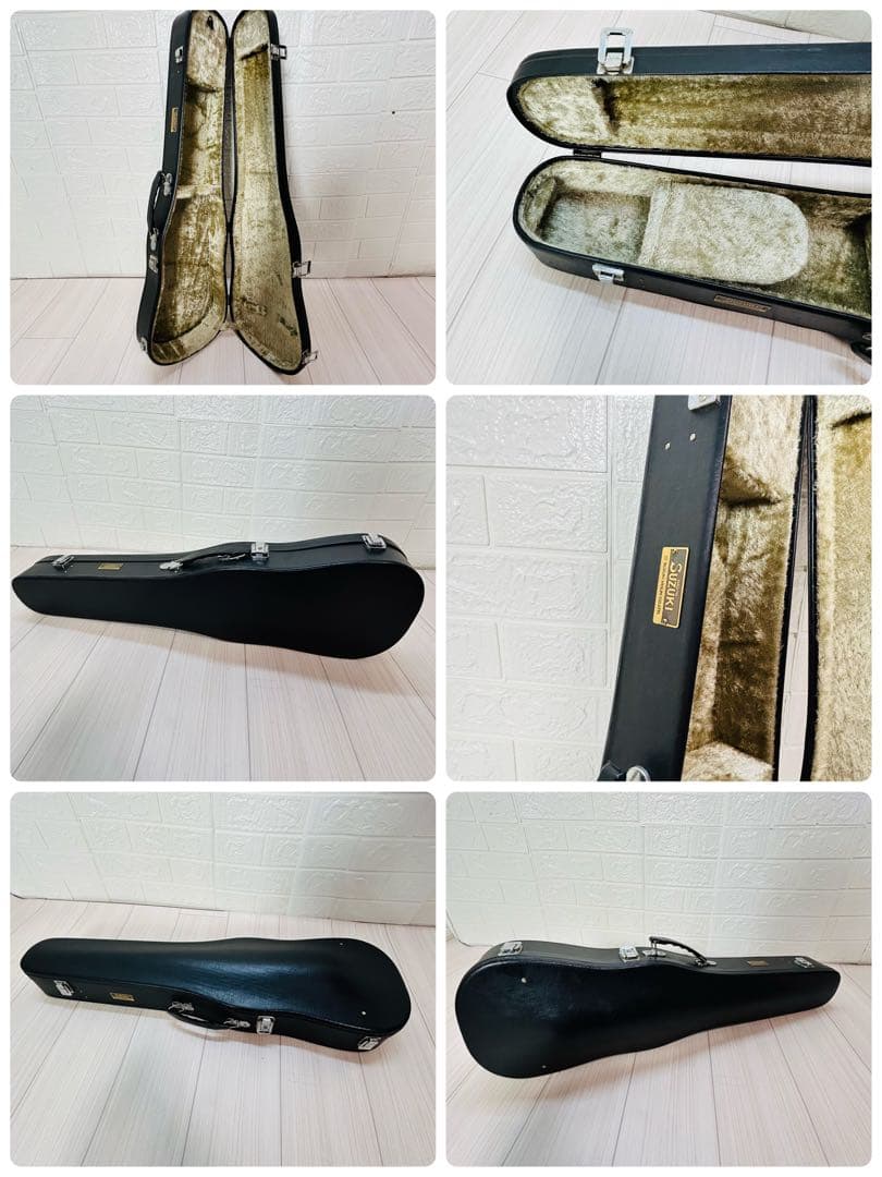 良品　スズキ　バイオリン　No.280　フルサイズ　4/4　1977年製　新品弓