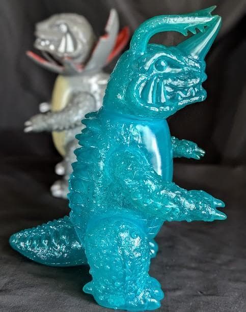 ガボラ＆クリア成型ネロンガ（マーミット）ソフビフィギュア２体セット