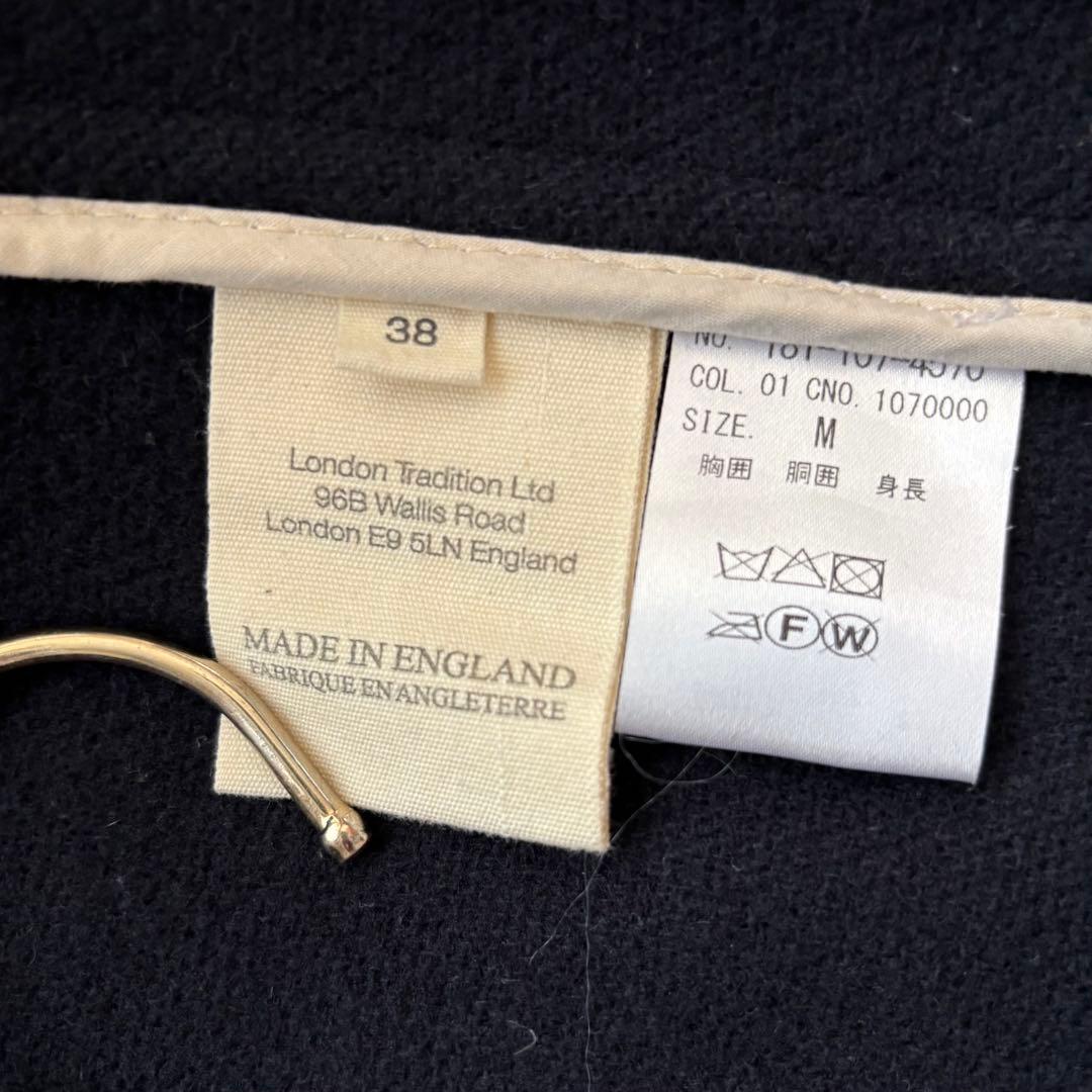 LONDON TRADITION✖️EDE & RAVENSCROFTダッフル 紺