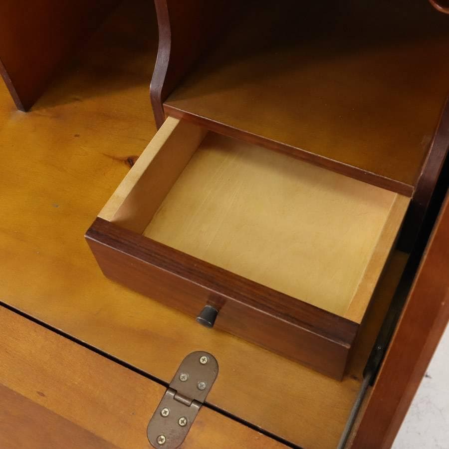 カリモク家具 コロニアル ライティングビューロー QC3001 アンティーク調